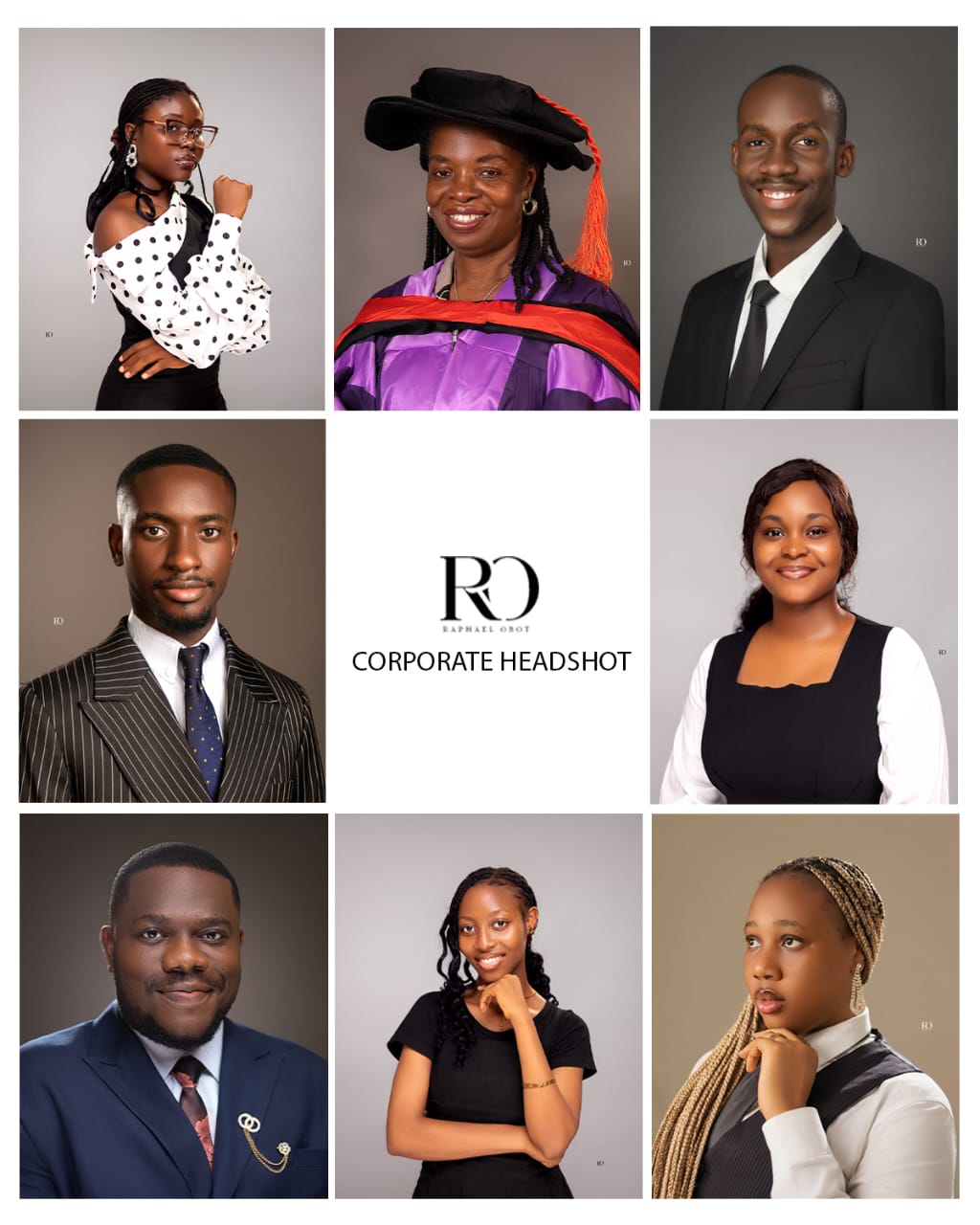 Professional headshot portrait